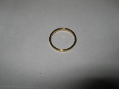Кольцо теплообменника упорное металлическое (старый артикул BH2507438A) Navien 20018744B