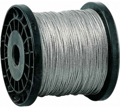 Трос ср. жесткости нерж 3мм (Бухта 500м) 