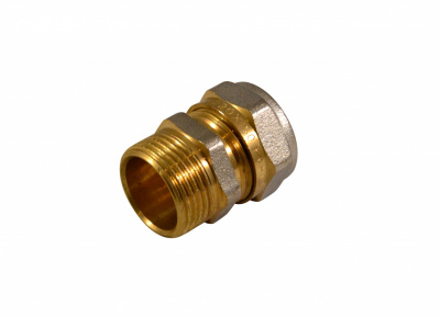 Обжим. муфта комбинированная Нр 16х3/4 VALFEX
