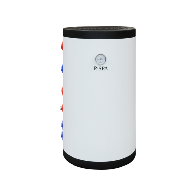 Бойлер косвенного нагрева "RISPA" RBW 200L левое подкл. Нерж. 304 патр. под ТЭН 1 1/2″ (настенный )