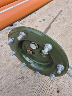 Уплотнение фланца (SLIM UB 120 / SLIM UB 80) с фланцем и болтами