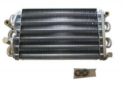 Битермический теплообменник 270 mm BAXI MAIN, MAIN DIGIT,MAIN Four 24 кВт (616170, 5663720) EB021-27