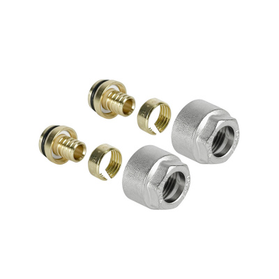 ROMMER Фитинг компрессионный для труб PEX 16х2,0х3/4