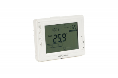 Проводной програмируеммый комнатный термостат Teplocom TS-PROG-2AA/8A