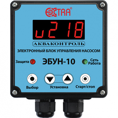 Электронный блок управления насосом ЭБУН-10-1,5 (P1max = 1,5 кВт)